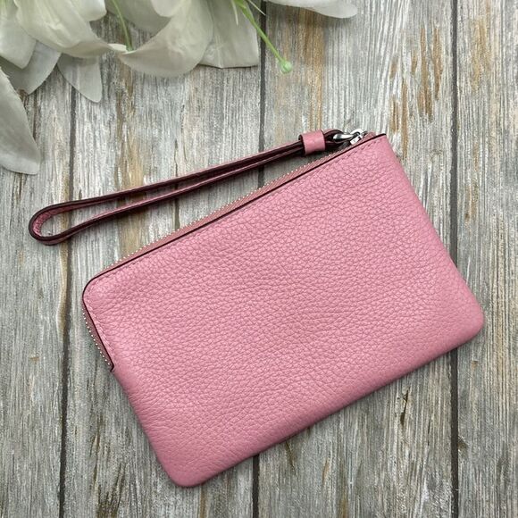 Coach Boardwalk Corner Zip Wristlet With Sundae Graphic Wallet Bag Purse - Picture 4 of 9